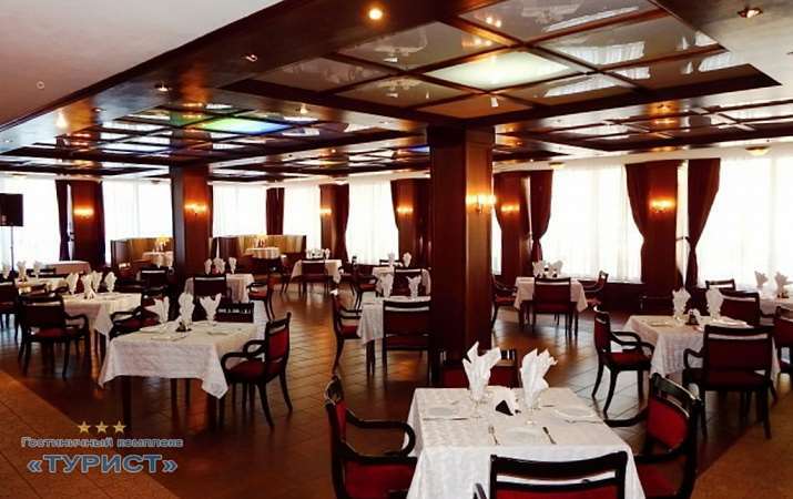 Turist Otel Grodno Restoran fotoğraf